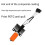 2PCS for  P1P/P1S Hotend Kit Printer Hot End Composite-Coated Printhead Nozzle 0.4mm for  P1P/P1S 2