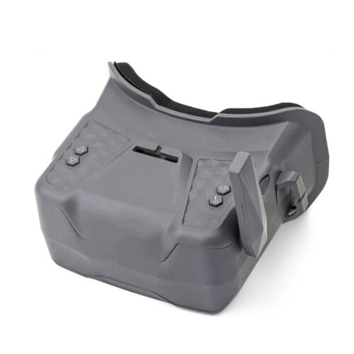 HGLRC Óculos FPV VR001 5.8G com Tela LCD de 4,3 Polegadas (800x480), DVR de 4,9 A 6,0 GHz para Gravação de Vídeo e Receptor para Drones de Corrida 1