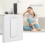 1 Way Tuya WiFi  Light  EU UK Neutral Wire Required  Button Wall Switches with LED Indicator App Control 4