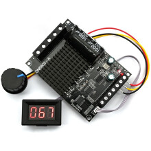 DC6-72V 3-Phase Brushless Motor Controller PWM High Power 1600W 20A Hall Motor Control Driver Board Motor Regulator
