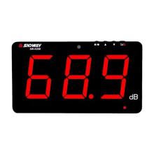 SNDWAY SW 525B DB Meter Decibel Monitor Large Screen Sound Level Meter Noise Gauge Audio Tester Decibelimeter