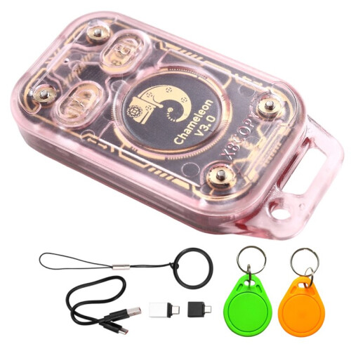 Chameleon V3.0 RFID  Chip Reader  Card Emulator ID IC Tag Copyer NFC Reader Writer+1XUID/CUID Keychain