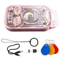 Lecteur de Puce RFID Intelligent Chameleon V3.0 + 3XUID Émulateur de Carte Intelligente Clé NFC Lecteur Écrivain ID IC 125K 13.56M Copieur de Tag