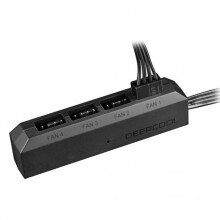 FH-04 Hub 1 Drag 4 Fan Hub PWM Fan Hub 4pin 1 Point Ornament 68x13x17.5mm
