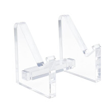 HMHUB 2-zu-3-Port Acrylständer, Speziell Gestalteter Transparenter Acryl-Boden, Tragbarer Ladeschalen-Kit