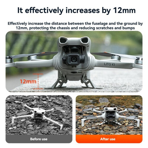 Landing Gear for  LIITO1/X1 Drone Foldable Quick Release Height Protector Extended Leg Extensions