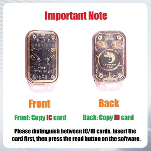 Chameleon V3.0 RFID  Chip Reader  Card Emulator+5XUID/CUID Keychain ID IC Tag Copyer NFC Reader Writer