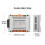 DC12V-36V 433Mhz 6CH FSK Wireless Remote Control  for Distribution Box PLC Programmer Elevator Remote Control 2