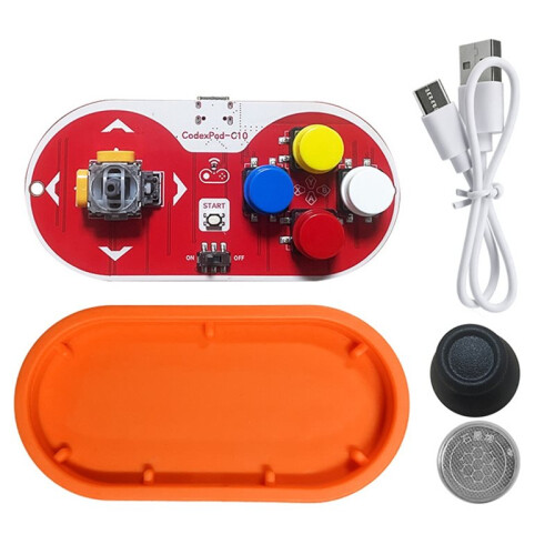 CodexPad Programmeerbare BLE Slimme Afstandsbediening Draadloze  Gamecontroller Ondersteunt MicroPython Makecode Codering 1