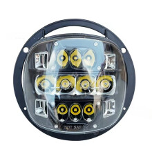 High Brightness LED Motorcycle LED Headlights High/Low for Street Bob Low Rider ST Road King 2022-2026