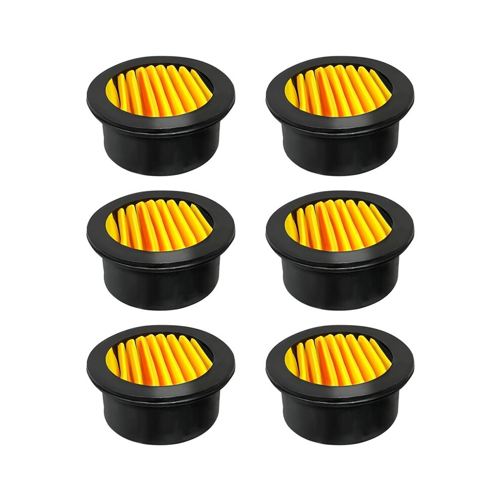 6-Pack Of Air Compressor Replacement Filters, Intake Filter Muffler, Air Compressor, Generator, Blower And Exhaust Port. 6031739785597