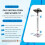 3/4" Bootssitz-Pin-Post, Marine Bootssitz-Podestbasis-Post Zur Montage Von Bootssitzen Bootssitz-Verlängerungs-Post-Pfosten 11 Zoll 6