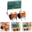 13pcs  Study Supplies Set, Including Tables, Chairs, Backpacks, Blackboards, and Books,Parent Child Interact Model 5