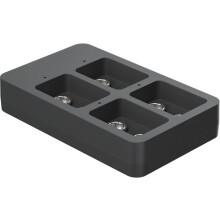 4 Slots Slimme Snelle Acculader met LED-Indicatoren voor 9V Ni-MH/Ni-Cd/Li-Ion Oplaadbare Batterijen