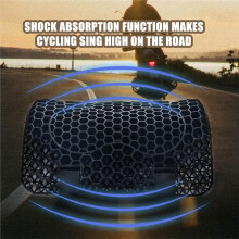 3D Honeycomb Gel Motorcycle Cushion Universal Comfort Breathable Shock Absorbing