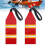 2pièce Drapeaux de Sécurité Réfléchissants pour Kayak, Drapeau de  pour Remorquage de Bateau avec Sangle 3