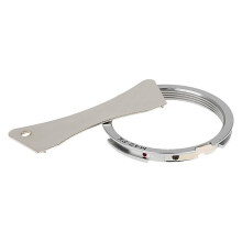 Objektivanschlussadapter für M42-Schraubanschlussobjektive für K-Mount-Kameras mit Unendlichkeit-Fokus