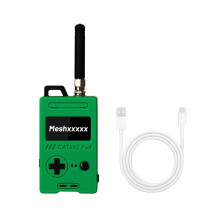 GAT562 30S Pod Meshtastic LoRa Module NRF52840 SX1262 L76K GPS with 2000mAh 30dBm LoRa Radio Node with Case 433MHz