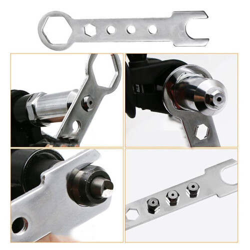 Electric Rivet Nut Machine Accessories Attachments Cordless Riveting Drill Joint Adapter Riveter Insert Nut Tools