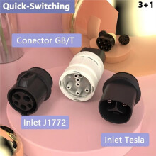 2 in 1 EV Adapter Type1/for Charger to GB/T Veihcle All Ev Cars 3+1 Adatpters for Xpeng