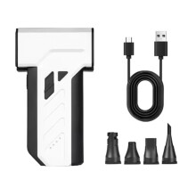 Electric Air Duster 130000RPM 48m/S 4000mAh LED Stepless Speed Control for Keyboard Lens Clean