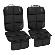 Universal Car Protector Waterproof 600D Oxford Cushion Anti-Slip Cover Mat for Baby Child Safety Pets Rear 2pc