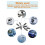 2Pack M8 Male & Female Aviation Wire Connector, Panel Mount Connector, Circular Sensor Interface 4pin 5