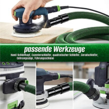 Tuyau Universel Antistatique Fileté pour Aspirateur et Nettoyeur Haute Pression, 10 M