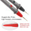 1000V 20A Multimeter Test Leads Probes with Digital Multimeter Probes Electrical Test Probes Clip 5