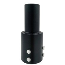 Tenon Slip Fitter Adapter for 3 Inch Round Pole, Heavy Duty Metal Outdoor Mounting Bracket for LED Lighting