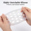 4 Supports à Fleurs en Silicone avec Grille, pour Vases, Flexibles et Étanches 5
