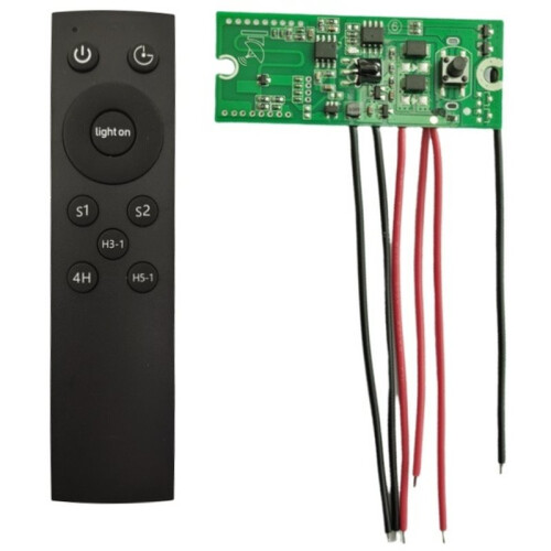 3.2V 3.7V 2A Remote Control  Human Body Sensor Light Control Sensor Solar Street Light Driver Board with Memory