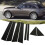 4D Bright Black Pillar Set for 03-08 FX35 FX45 1