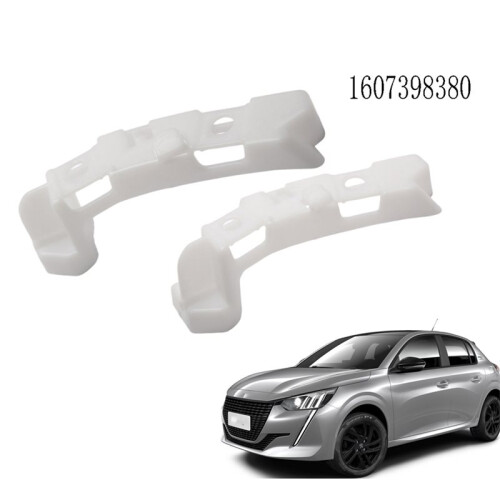 1 Pair Front Left Right Bumper Bracket Frame for  208 2012-2019 1607398380 1