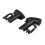 Car Rear  Plastic Protective Shell Cover 521814 521815 for  C5 C6  508 ARM Hinge Protector 1
