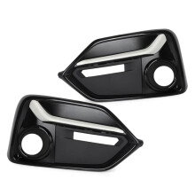 Coprifaro Fendinebbia Anteriore Sinistro Destro, Modanatura per Cornice Faro per 2017 2018 2019 2020 2021, 5 Porte, Hatchback