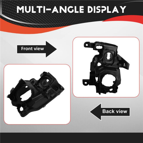 Right Front Headlight Base Cover for  Grand Cherokee 2014-2019  Light Back Lid  Light Lamp Base 2