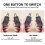 A11 Wireless Microphone Transmitter Receiver 2.4Ghz, XLR Microphone Wireless System, Wireless Mic Adapter for Audio Mi 2
