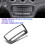 Car Center Control CD Panel Trim Sticker for   GLA CLA A B-Class CLA200 13-19 7 Button Adjust Decor Frame A 2