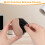 4 Pcs Silicone Headphone Organizer, Upgraded Headphone Case Data Cable Storage Bag, 3