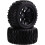 128MM 1/10 RC -Truck Buggy-Pneu Roue Inserts en Mousse 12mm Hex pour /Arrm /Redcat/HSP/HPI/pour / B 2