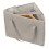 Bolsa triangular colgante para almacenamiento con asa. 1