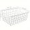 Iron storage basket for cosmetics shelf for the room. 1