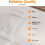 Schubladenorganizer-Set aus transparentem Kunststoff 5