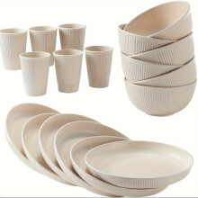 Set di stoviglie in plastica