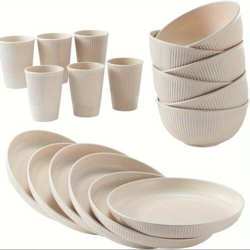 Set di stoviglie in plastica