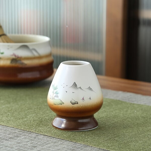 Japanse keramische matcha-kom 2