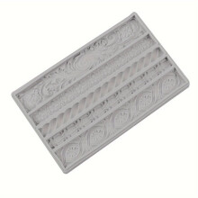 Moule en silicone pour guirlande baroque en relief