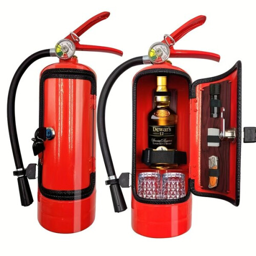Metalen brandblusser minibar