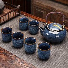 Japanse keramische theeset